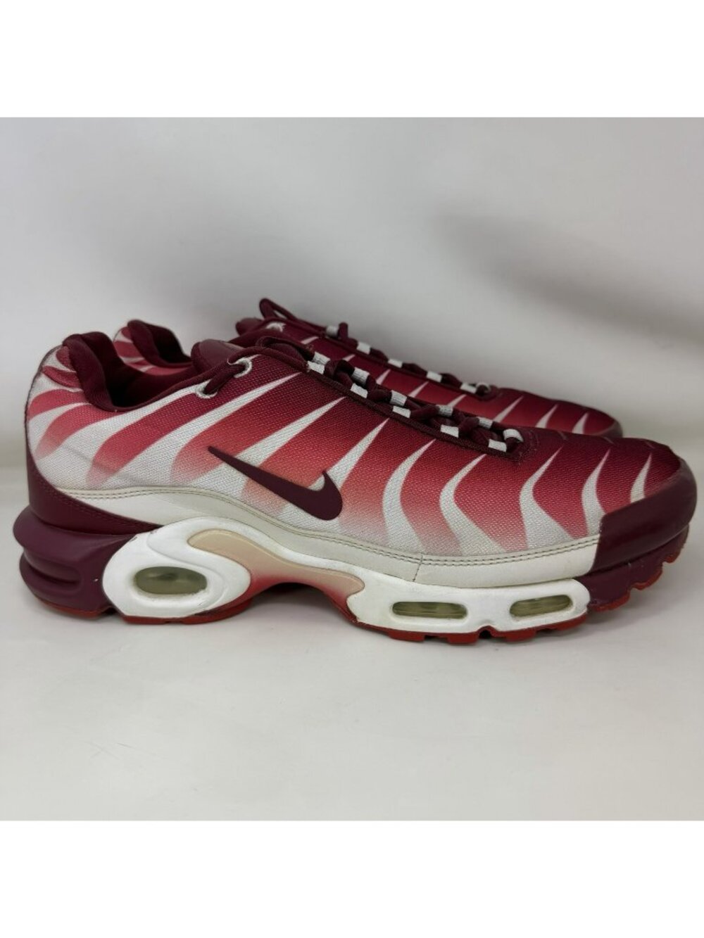 Nike Air Max Plus TN After The Bite Shoes Red White Men's Size 13
